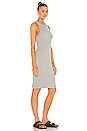 view 2 of 4 Scoop Back Rib Tank Dress in Platinum