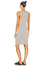 view 3 of 4 Scoop Back Rib Tank Dress in Platinum