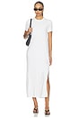 view 1 of 3 Relaxed T-shirt Dress in White