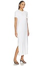 view 2 of 3 Relaxed T-shirt Dress in White