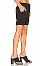 view 2 of 4 Cotton Fleece Short in Black