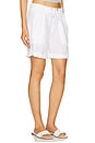 view 2 of 6 Soft Drape Utility Short in White
