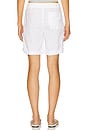 view 4 of 6 Soft Drape Utility Short in White
