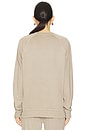 view 3 of 4 Relaxed Sweatshirt in Overcast Pigment
