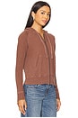 view 2 of 4 Zip Hoodie in Cedar Pigment