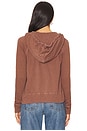view 3 of 4 Zip Hoodie in Cedar Pigment