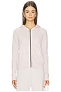 view 2 of 5 Vintage French Terry Zip Hoody in Rose Quartz
