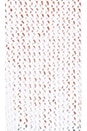 view 5 of 5 TOP FORME PONCHO OPEN STITCH in White