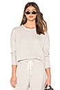 view 1 of 4 Luxe Sweatshirt in Light Heather Grey