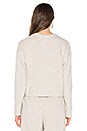 view 3 of 4 Luxe Sweatshirt in Light Heather Grey