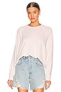 view 1 of 4 Raglan Sweatshirt in Ballerina Pigment