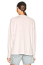 view 3 of 4 Raglan Sweatshirt in Ballerina Pigment