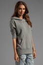 view 2 of 4 Oversize Cotton Hoodie in Shadow