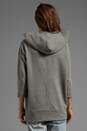 view 3 of 4 Oversize Cotton Hoodie in Shadow