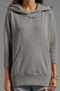 view 4 of 4 Oversize Cotton Hoodie in Shadow