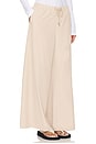 view 2 of 4 Oversized Matte Wide Leg Pant in Sand Dune