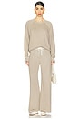 view 5 of 6 Wide Leg Sweatpant in Overcast Pigment