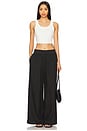 view 5 of 6 Culotte Pant in Black