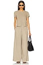 view 5 of 6 Culotte Pant in Overcast Pigment