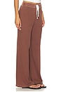 view 2 of 6 Wide Leg Sweatpant in Cedar Pigment
