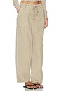 view 2 of 6 Fine Wale Stretch Cord Pant in Overcast