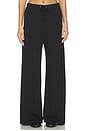 view 1 of 6 Wide Leg Sweatpant in Black