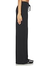 view 3 of 6 Wide Leg Sweatpant in Black