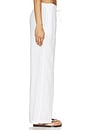 view 3 of 6 PANTALON in White