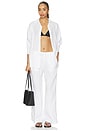 view 5 of 6 PANTALON in White
