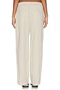 view 5 of 6 PANTALON EN COTON ET LIN STRETCH in Stone