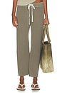 view 1 of 7 Vintage French Terry Cutoff Sweatpant in Light Olive