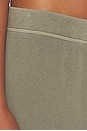 view 7 of 7 Vintage French Terry Cutoff Sweatpant in Light Olive