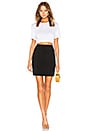 view 4 of 4 Side Split Skirt in Black