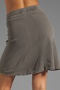view 6 of 6 Seamed Scuffed Skirt in Burro
