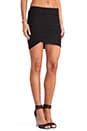view 2 of 6 Wrap Mini Skirt in Black