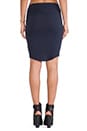 view 3 of 4 JUPE FORME TULIPE in True Navy