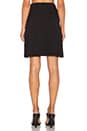 view 3 of 3 A-Line Brushed Jersey Skirt in Black