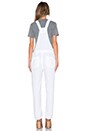view 3 of 3 Linen Overalls in White
