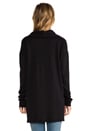 view 3 of 4 Oversize Cowl Tunic in Black