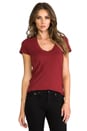 view 1 of 4 Relaxed Casual V Neck in Siren