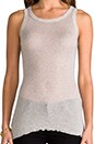 view 5 of 6 Cashmere Rib Tank in Marble