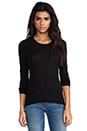 view 1 of 4 Long Sleeve Crew in Black