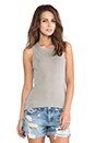 view 1 of 4 Inside Out Tomboy Tank in Shadow