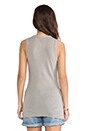 view 3 of 4 Inside Out Tomboy Tank in Shadow