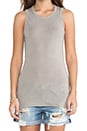 view 4 of 4 Inside Out Tomboy Tank in Shadow