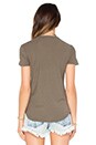view 3 of 4 CAMISETA SHEER SLUB CREW NECK in Platoon
