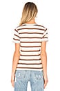 view 3 of 4 CAMISETA CUELLO PICO in Cartridge Stripe