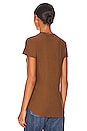view 3 of 4 T-SHIRT SLUB CREW NECK in Acorn