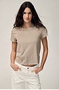 view 1 of 7 Shrunken Short Sleeve Tee in Overcast Pigment