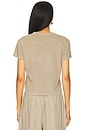 view 3 of 4 Shrunken Short Sleeve Tee in Overcast Pigment